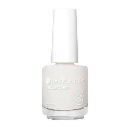 Dazzle Dry Nail Lacquer (Step 3) - Fine China - A sheer milky white. Simple and clean. (0.5 fl oz)