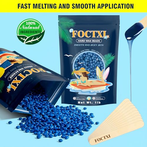 Hard Wax Beads for Hair Removal - Coarse & Sensitive Skin Formula 1lb