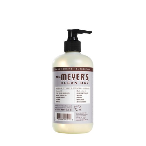 Mrs. MEYER'S CLEAN DAY Liquid Hand Soap 6 Pack Bundle, includes 1 Compassion Flower, 1 Rain Water, 1 Peony, 1 Lemon Verbena, 1 Lavender and 1 Basil Hand Soap, 12.5 OZ Each (Variety Pack)