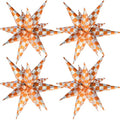 Gingham Orange Balloons Set with Disco & Party Decorations - Variation of Gingham Orange