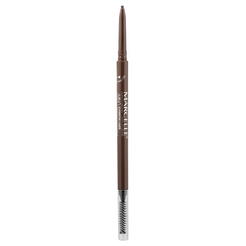 Marcelle Nano Retractable Eyebrow Liner - Medium Brown Brow Pencil for Ultra-Precise Definition | Waterproof & Long-Lasting, 0.09 g