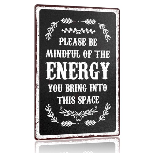 Wiccan Metal Decor Sign for Home & Witchcraft Room - Gothic Pagan Gift