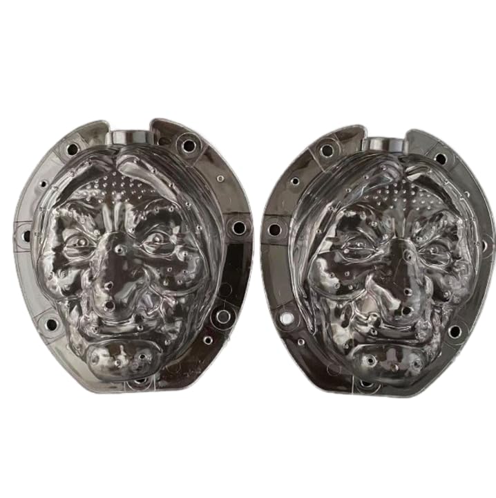 Witch-Shaped Pumpkin Mold Double Face for Growing Halloween Pumpkins and Watermelons