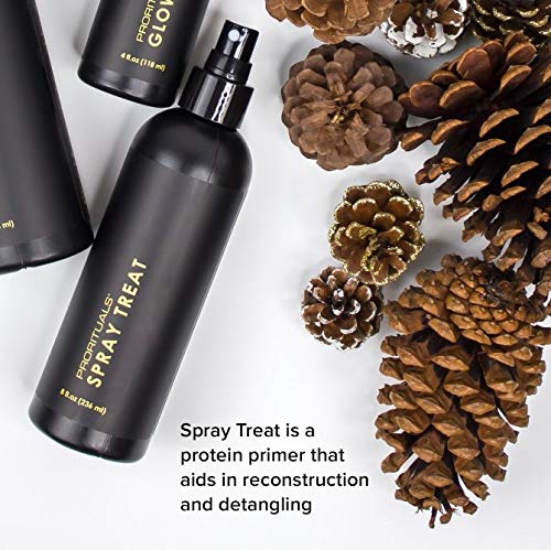 Prorituals Leave-In Protein Treatment Spray - Curl Repair & Natural Hair Growth | 8 oz