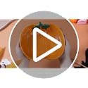 Halloween Ceramic Candy Bowls Set - Ghost & Pumpkin, White & Orange