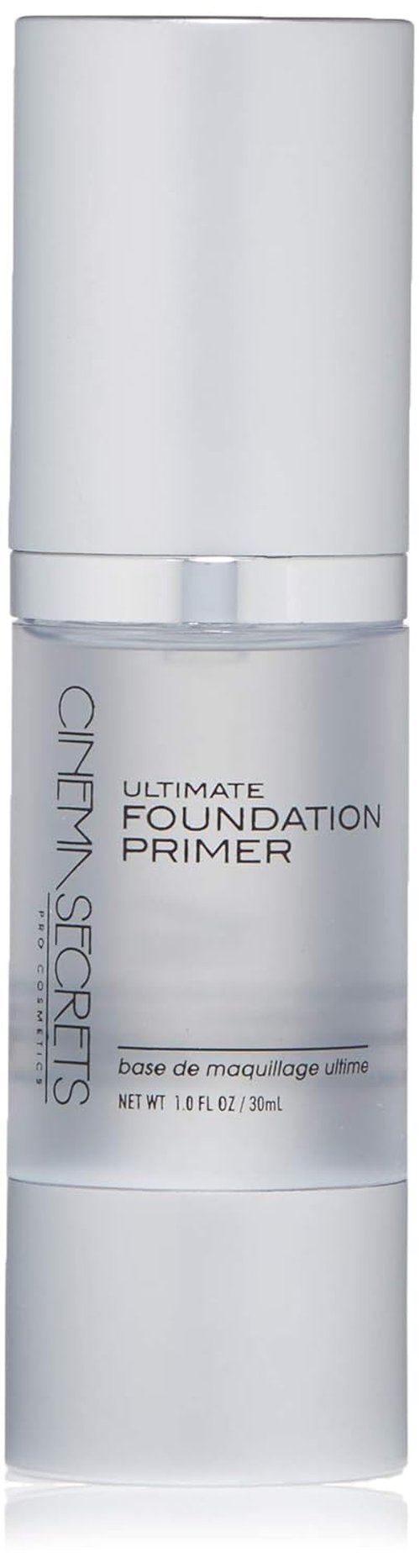 Cinema Secrets Ultimate Foundation Primer - Lightweight Silicone Primer with Vitamins A & E for Hydration & Smoothing