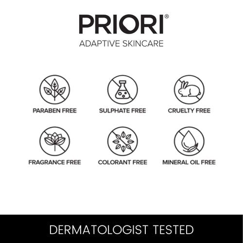 PRIORI Skincare Gel Perfector - Acne Treatment for Oily Skin | Oil Control with Salicylic & Lactic Acid, 1 fl oz