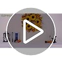Sunflower Fall Wreath for Front Door - 24 Inch with Red Variation