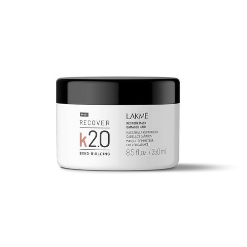 Lakmé K2.0 Deep Hydration Hair Mask - Strengthens & Restores Damaged Hair, 8.45 Fl Oz