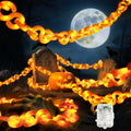 Halloween String Lights Battery Operated 10Ft 160 LEDs Waterproof with 8 Modes - Orange (Variation of THIS listing)