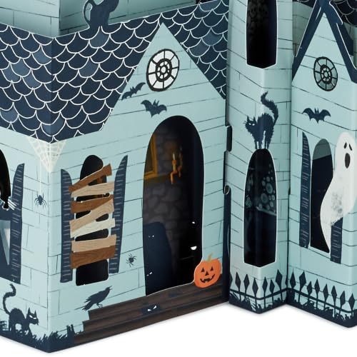 Hallmark Paper Wonder Halloween Pop Up Card - Haunted House Variation