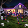 6.8FT Halloween Spider Decoration with 140 LEDs - Outdoor Spooky Decor Variation of This Listing