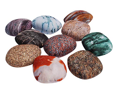 10 Pieces 15x15in Rock Pillow Covers Set - Decorative Playroom Cushions Variation of THIS listing