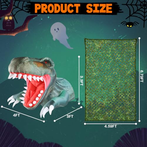 Inflatable Dinosaur Car Decoration Kit for Trunk or Treat - Dinasaur Variation