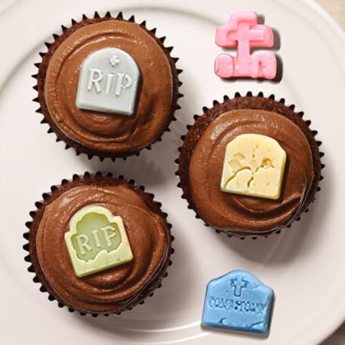 Halloween Tombstone Silicone Mold for Candy, Chocolate & Desserts