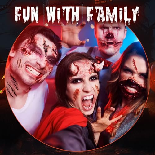 2PC Fake Blood Spray Halloween Costume Prop for Theatrical Makeup