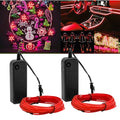 Ourbest 5M Red LED Strip Lights 5in1 Neon EL Wire for Cosplay Party Costume Decoration - Variation of THIS listing