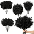 Artificial Eucalyptus Stems 100PCS Bulk Set - Faux Greenery for DIY Floral Arrangements & Home Decor