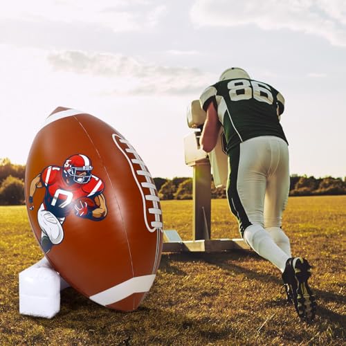 Giant Inflatable Football Party Decorations - 39 Inch Set, Funny Style