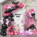 Pink Black Halloween Balloon Arch Kit with Bat & BOO Balloons, 169PCS Party Decorations - Variation of THIS listing