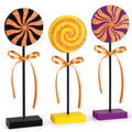 Halloween Wooden Candy Sign Set - Shiny H.Shiny Variation, 3 Pieces