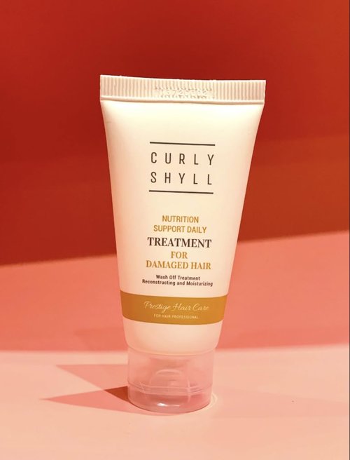 CURLYSHYLL Prestige Clinic Nutrition Support Treatment - Travel-Size Wash Off for Damaged Hair