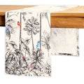 Maison d'Hermine Amazonia Table Runner 14.5 x 90 Inches - Single Layer, Cotton, Unique Watercolor Design