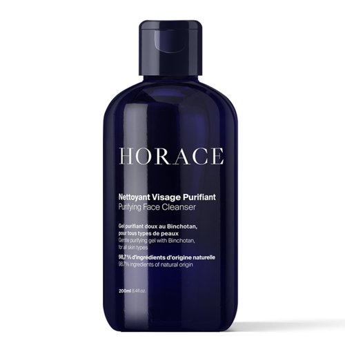 Horace Face Cleanser for Men - Purifying Gel for Excess Sebum Control - Gentle for All Skin Types - 200 ml