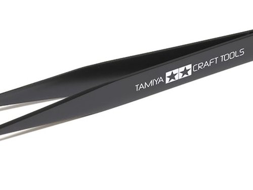 TAMIYA Straight Tweezers TAM74004 Pliers Tweezers & Similar Tools