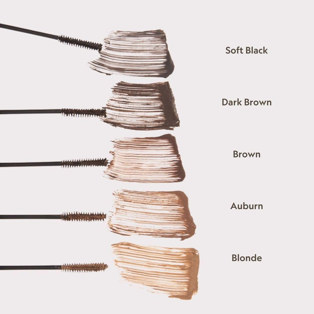 YENSA Eyebrow Gel - Long-Wear Tinted Formula with Superfoods for Color & Thickness - Auburn (0.17 oz)