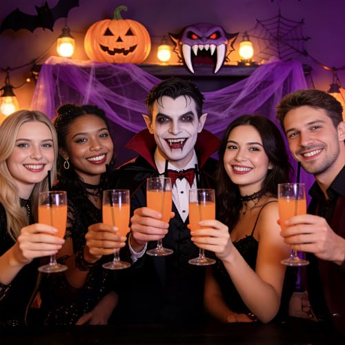 Reusable Black Heart-Shaped Drinking Straws for Parties & Celebrations