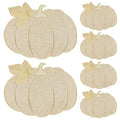 Fall Placemats Set of 6 Pumpkin Harvest Table Decor - Autumn Thanksgiving Kitchen