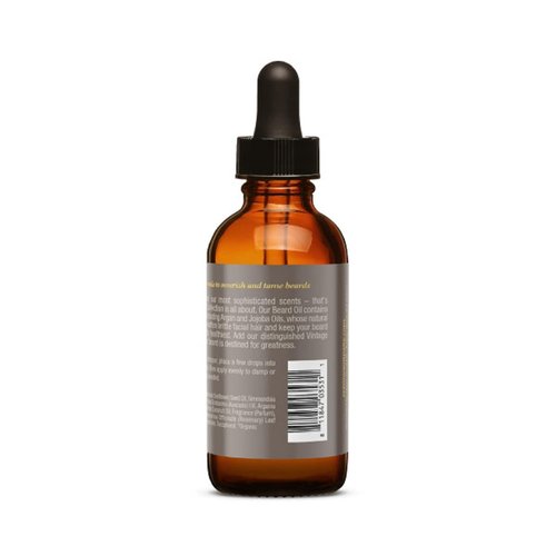 Cremo Beard Oil - Vintage Suede | Restore Moisture & Soften Beard, 1 Fl Oz