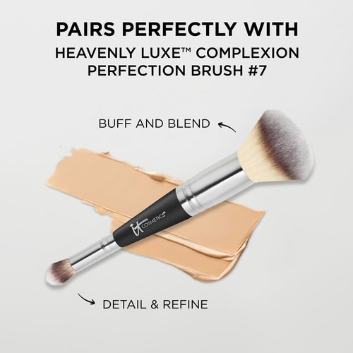 IT Cosmetics Bye Bye Redness Full Coverage Color Correcting Cream (Neutral Beige) - Redness Neutralizing Tinted Face Moisturizer, 12HR Hydration, Hyaluronic Acid, Colloidal Oatmeal - 0.37 fl oz