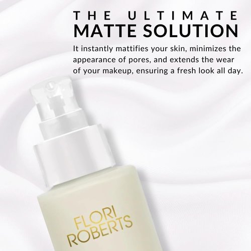 Shine Away Oil Blotting Primer by Flori Roberts, Long Lasting Oil and Shine Control, Flawless Complexion for Women of Color or Darker Skin Tones
