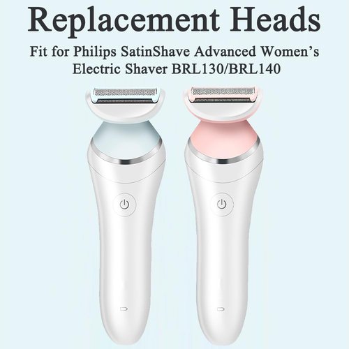 Philips SatinShave Advanced BRL140 Replacement Head - Wet & Dry Ladyshave Foil & Blade (Pink)