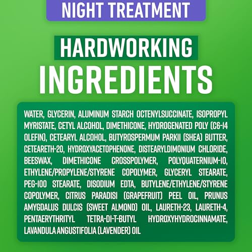 O'Keeffe's Working Hands Night Treatment Hand Cream for Extreme Dryness - 3 oz Tube (2 Pack) - Repairing Skincare for Cracked, Dry Hands