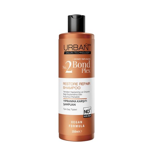 Urban Care Bond Plex No.2 Shampoo - Restore & Repair Formula | 350ml / 11.8fl.oz
