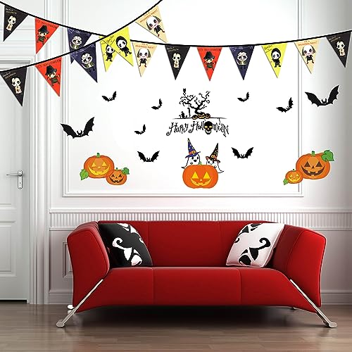 Halloween Horror Movie Theme Banner for Indoor & Outdoor Decorations - Multi1