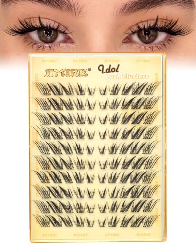 Cat Eye Lash Clusters - Wispy Natural Look, D Curl, Reusable, Fox Eye Variation