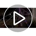 Giant 20x17 ft Halloween Spider Web with 5 ft Black Spider, Motion Sensor Lights