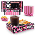 Valentine’s Day Movie Night Snack Trays & Decorations - Heart Love Party Favors - Movie Night Valentine