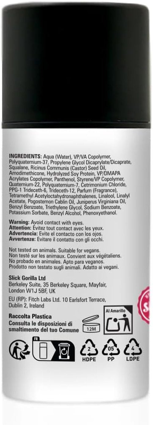Slick Gorilla Hair Styling Cream - Light Flexible Hold | Smooth Frizz Control | 3.38 fl oz (100ml)