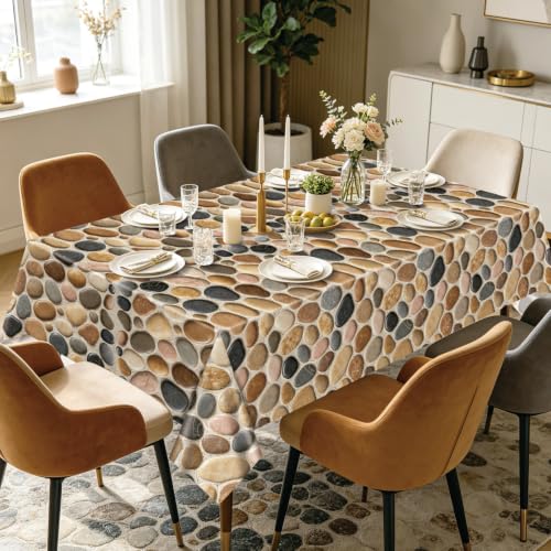 Stone Rock Party Tablecloth Set - Medieval Halloween Birthday Decorations