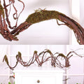 98-Inch Bendable Fake Tree Vine with Moss for Halloween & Holiday Decor