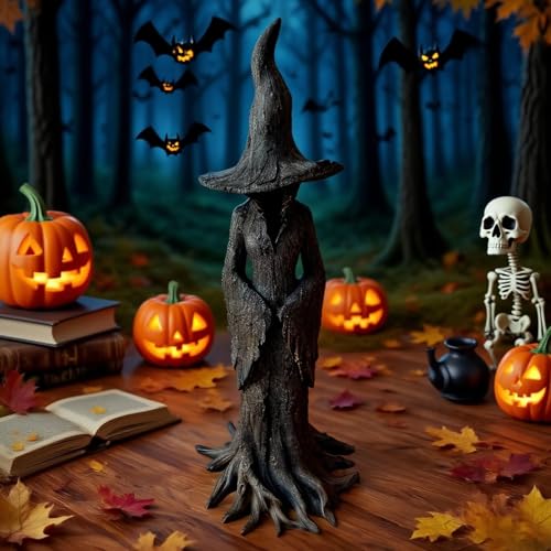 Enchanted Witch Statue 7.9'' Halloween Gothic Resin Decor - Dark Fantasy Figurine - Variation of THIS listing
