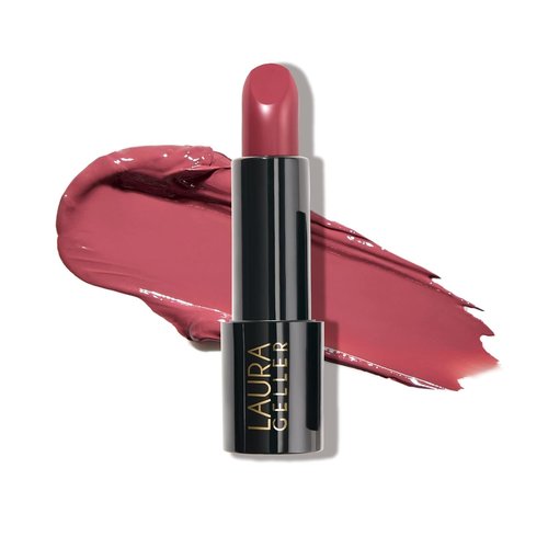 Laura Geller New York Modern Classic Lipstick - Real Rosy - Luxurious Cream Finish - Ultra-Rich Color
