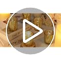 Gold Votive Candle Holders Set of 24 - Elegant Mercury Glass Tea Light Holders
