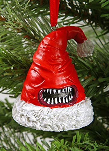 D&D Mimic Holiday Ornament Set - Hand-Painted Resin Christmas Decorations