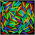 Mini Glow Sticks 100 Pack - Neon Light Party Favors for Easter, Weddings, Kids, Pool